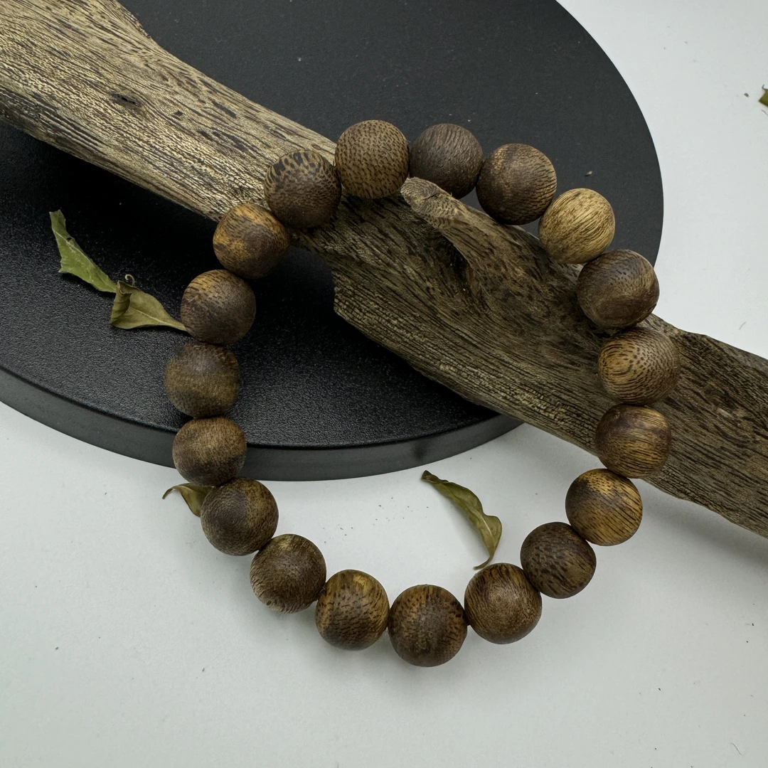 【新粉必入】奇楠沉香圆珠单圈手串保真个性文玩男女多样性发其一