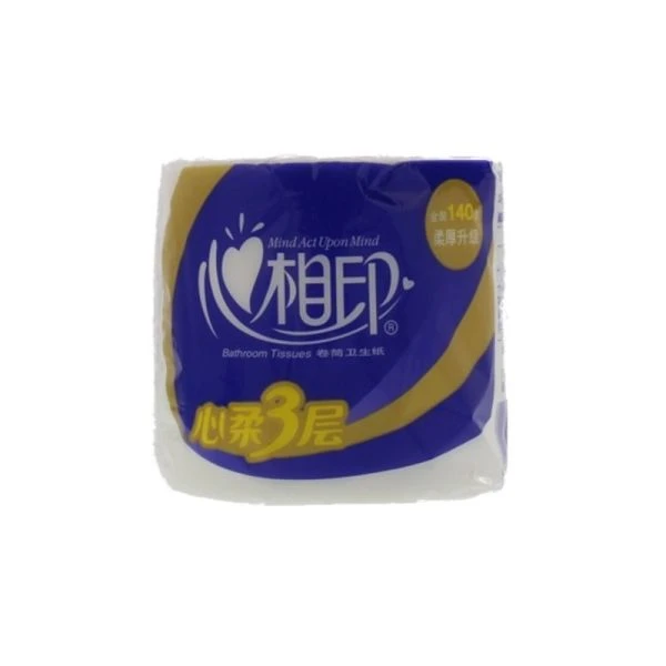 心相印 心柔系列卷筒卫生纸 140g/袋