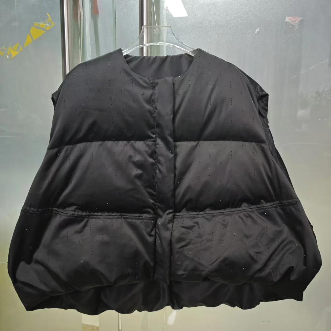 2024新款马甲时尚宽松羽绒服