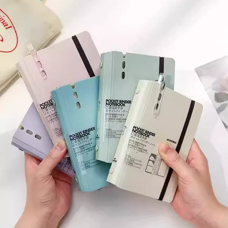 日本sworld活页本小笔记本A6本子便携记事本工作高颜值随身口袋本