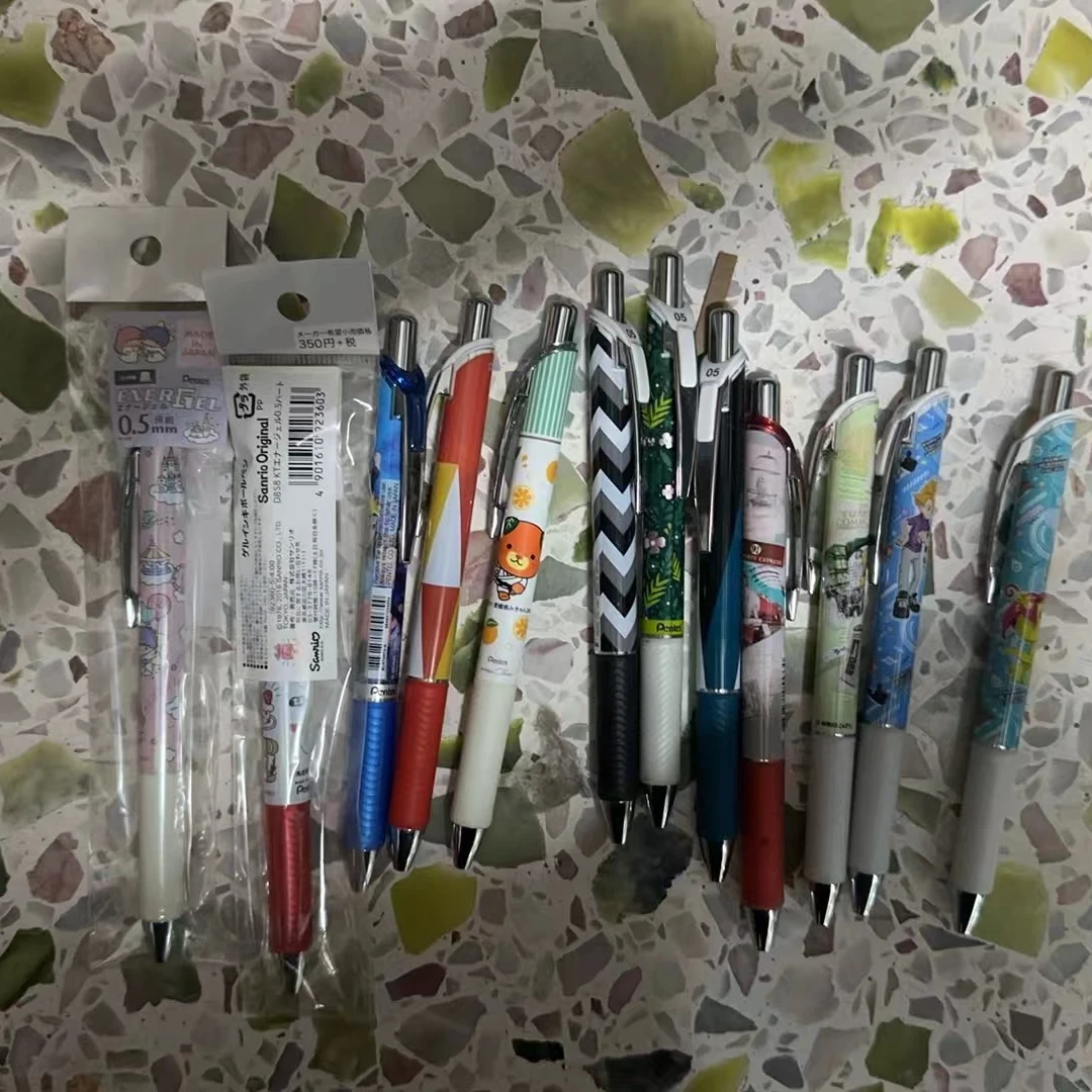 派通中性笔0.5黑色【随机一支】