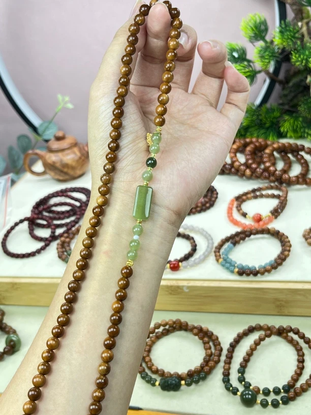 库克菩提三圈手串卡6手链化蝶