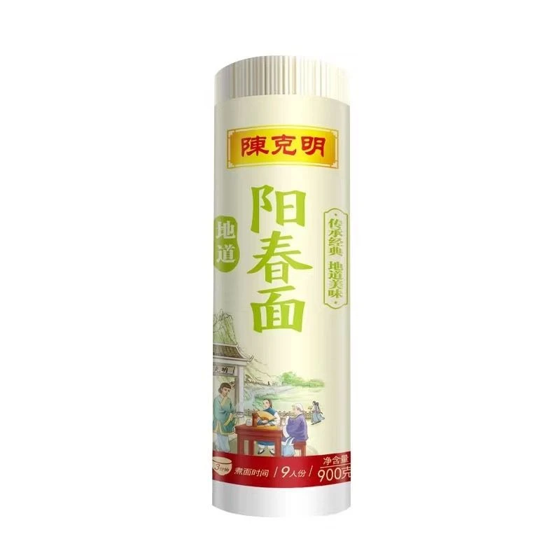 陈克明强力阳春挂面 900g/筒
