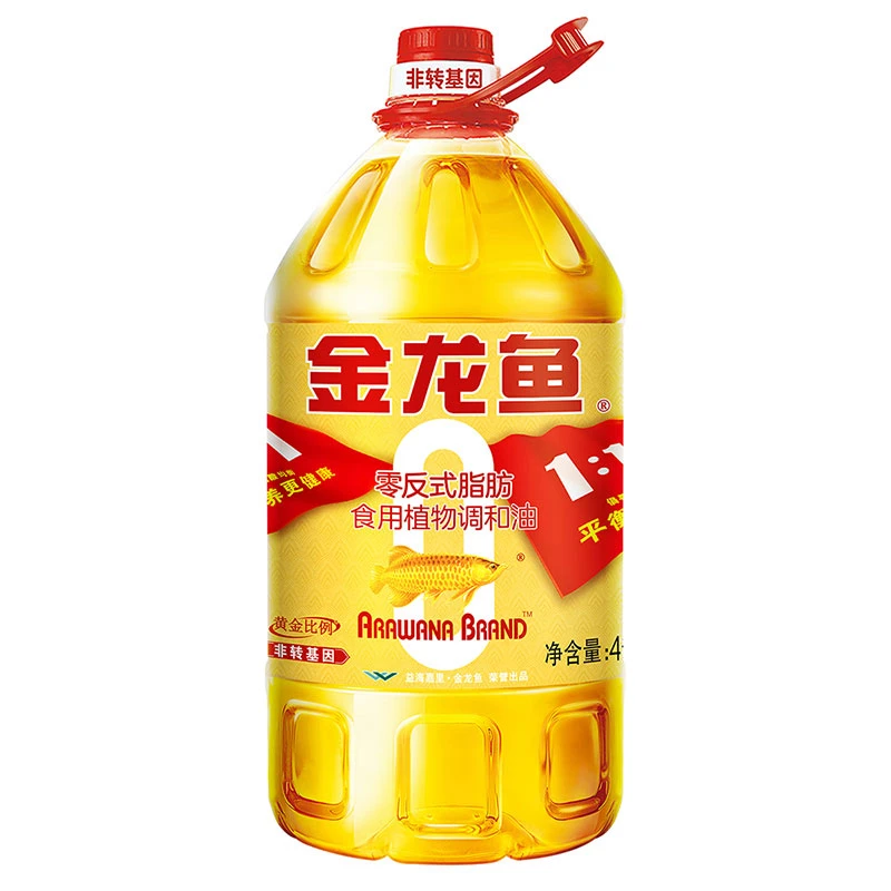 金龙鱼黄金比例食用调和油 4L/桶