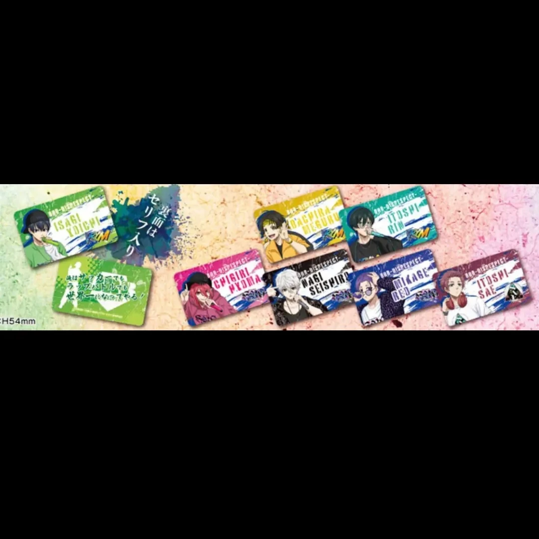 【蓝色监狱】蓝色监狱铁人  方形卡  场贩（散池）