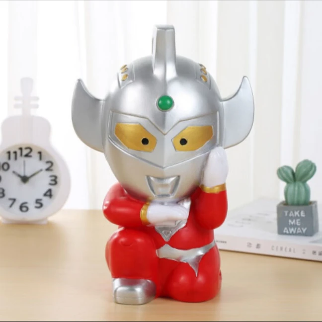 网红石膏娃娃白胚凹凸曼简单亲子红色房间填色上色颜色动手涂色童