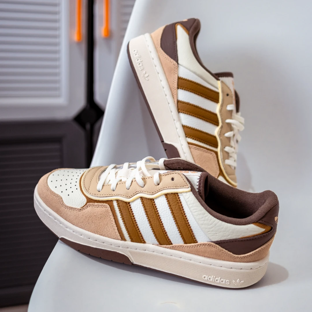 正品adidas Courtic男女款复古潮流运动休闲低帮板鞋ID6068