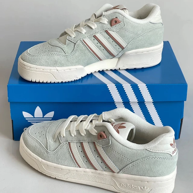 Adidas阿迪达斯正品三叶草男女款时尚百搭防滑耐磨休闲板鞋IF6258