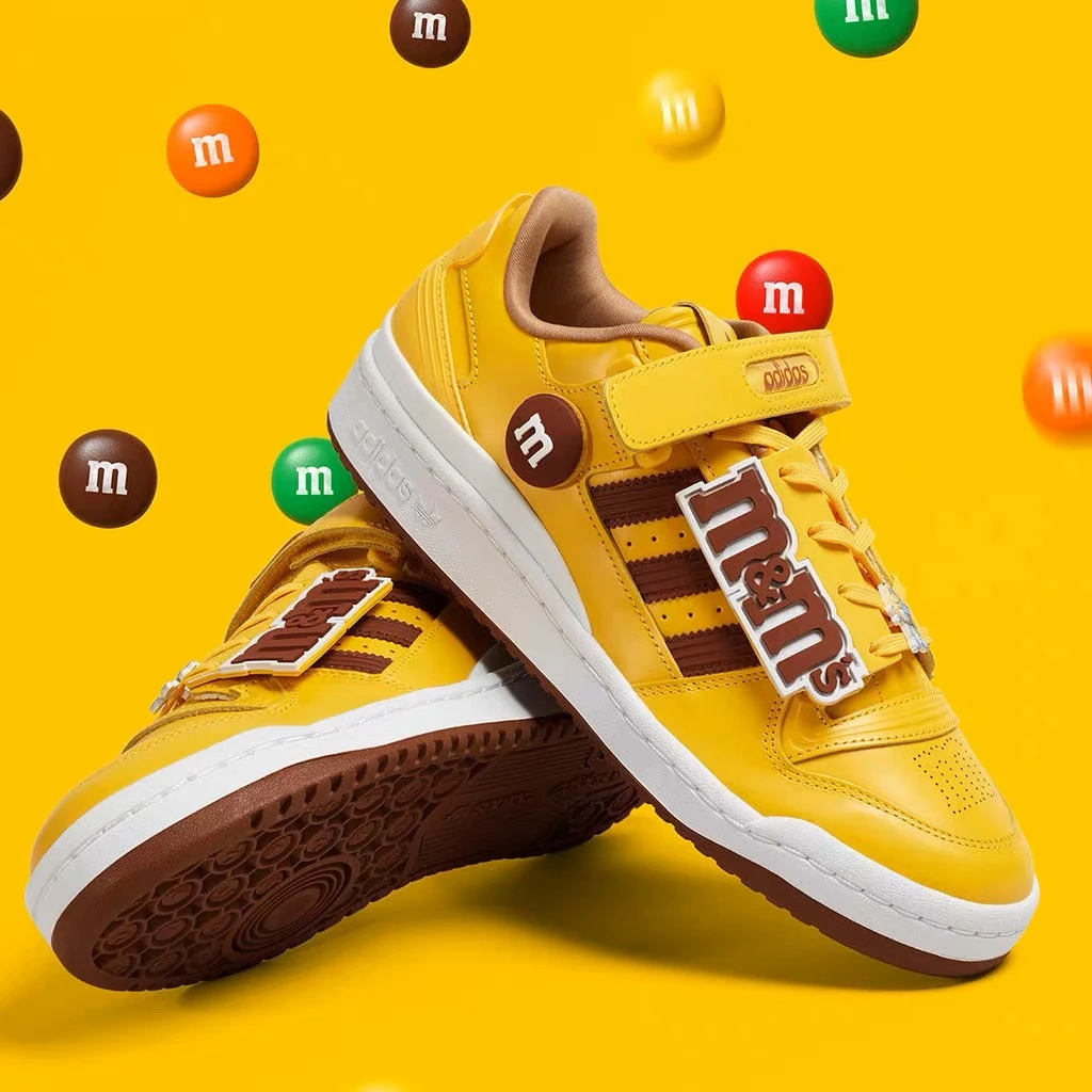 Adidas阿迪达斯三叶草FORUM 84 LOW M豆联名款运动休闲板鞋GY1179