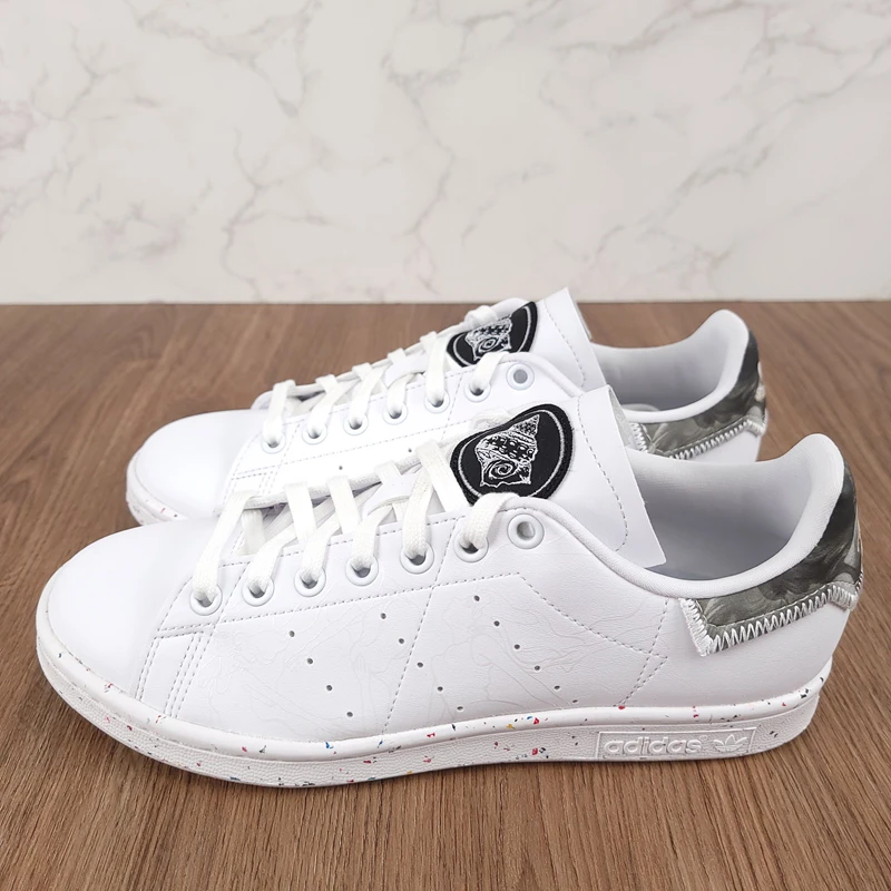 正品Adidas阿迪达斯三叶草男女斯密斯低帮时尚运动休闲板鞋GY5346