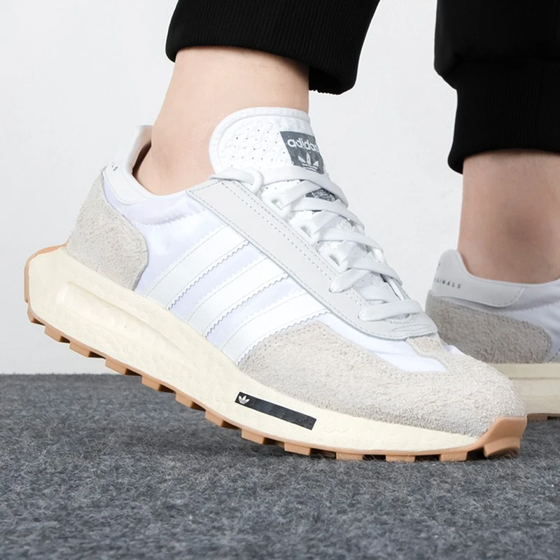 Adidas阿迪达斯三叶草男子男女秋冬缓震舒适经典休闲跑步鞋H03075