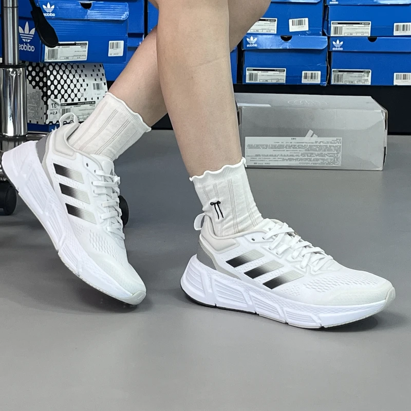 Adidas阿迪达斯男夏季QUESTAR网面轻便透气休闲运动跑步鞋 GZ0630