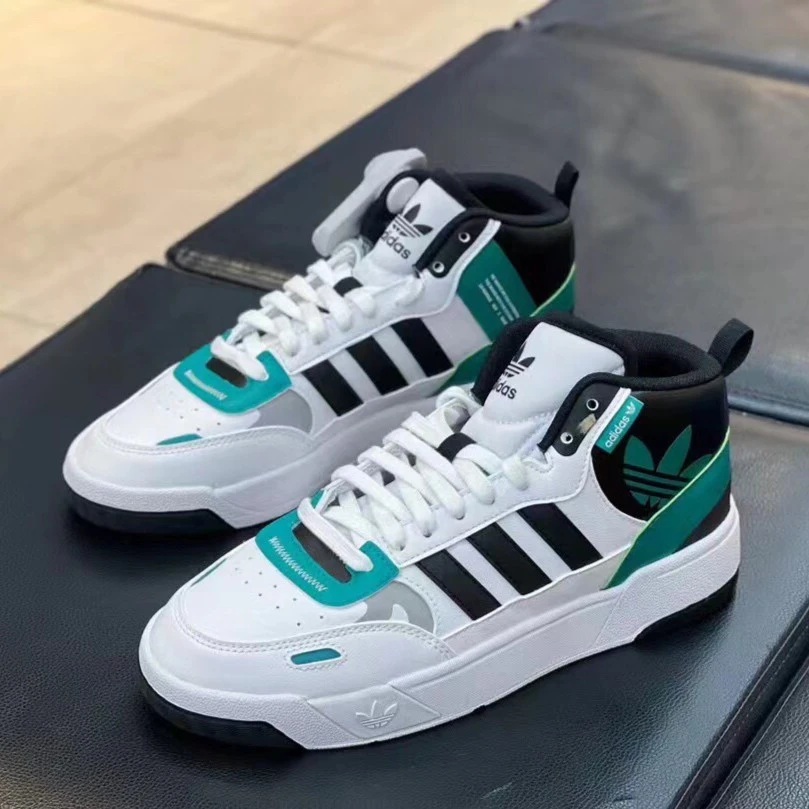 adidas阿迪达斯三叶草男女鞋POST UP中帮耐磨运动休闲板鞋ID4094