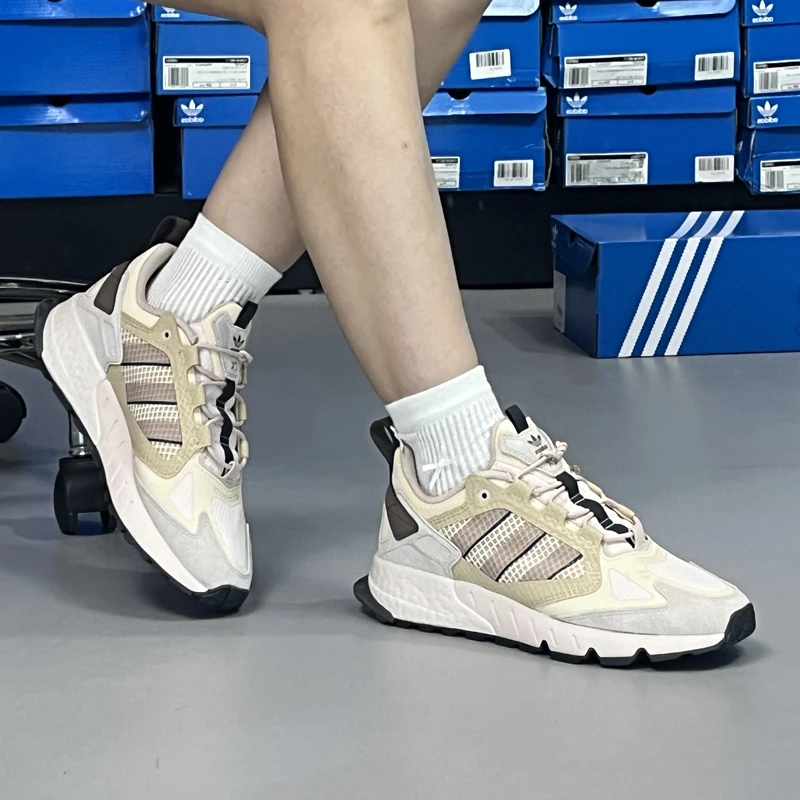 Adidas阿迪达斯三叶草Zx1K Boost 2.0男女缓震运动休闲跑鞋HP2848