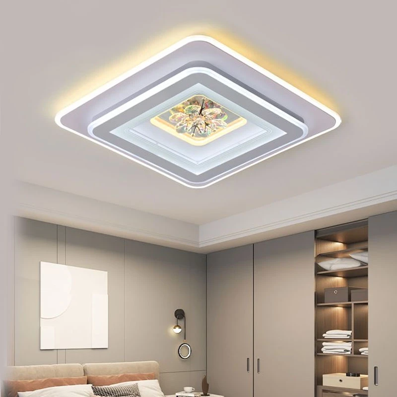 新款卧室灯led吸顶灯大气现代高亮房间灯轻奢主卧室吸顶灯