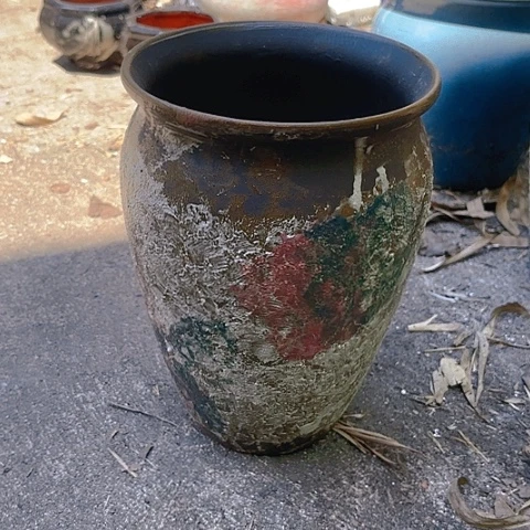 红陶20CM（含）-50CM（不含）两个18*25油画