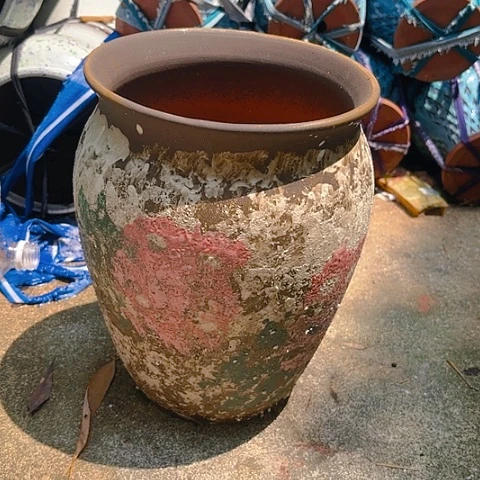 红陶20CM（含）-50CM（不含）油画口径20高度28