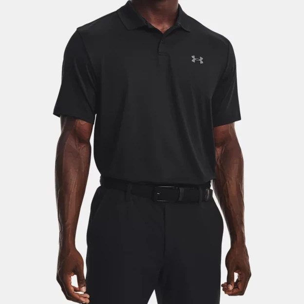 Under Armour/安德玛男子夏季PERFORMANCE 3黑色POLO衫1377374001