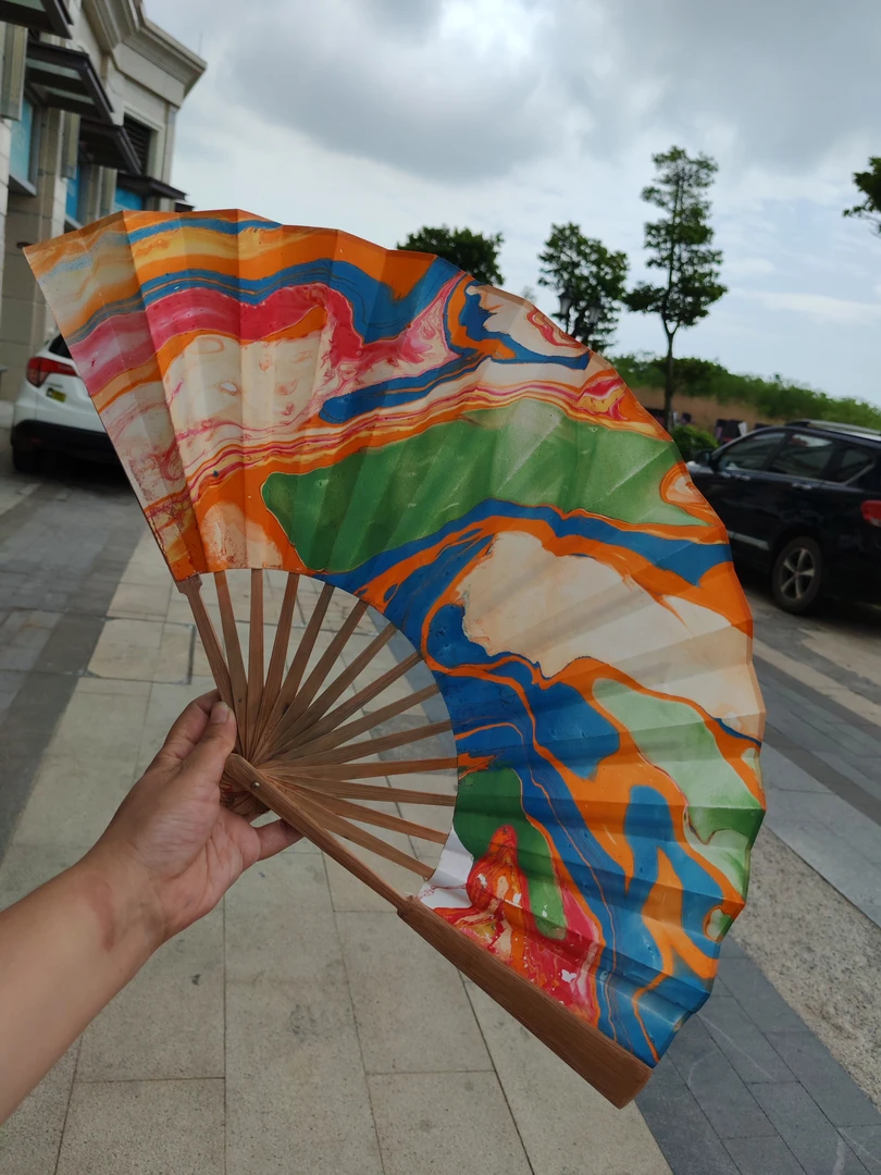 非遗文化，漆扇，折扇