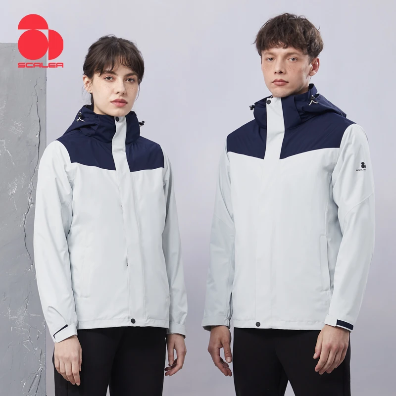 【小乐专属】秋冬三合一男女休闲保暖防水透气冲锋衣两件套F2411199