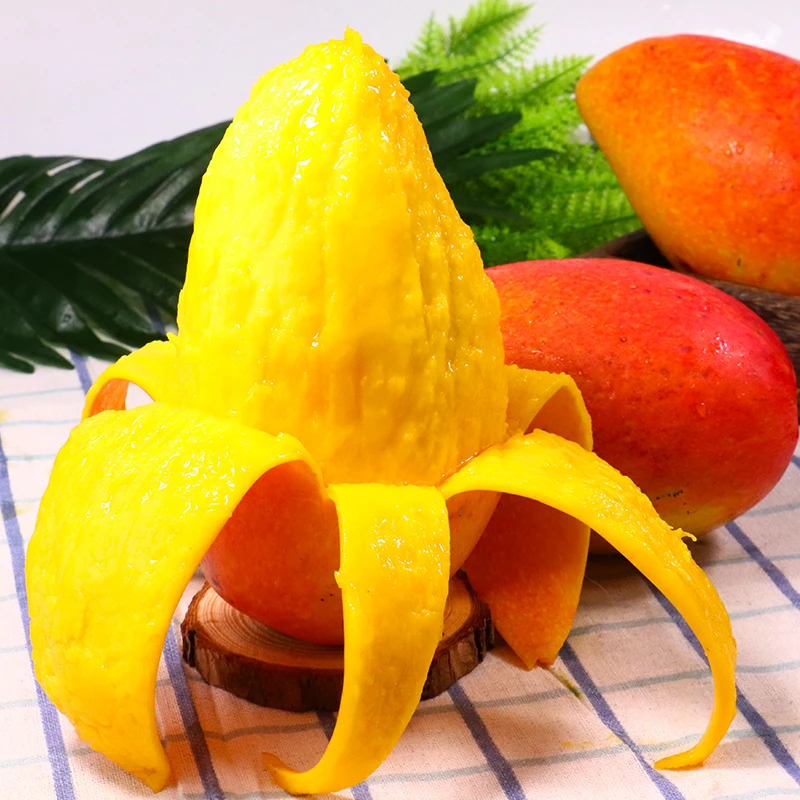 2斤包邮尝鲜价小台芒海南贵妃芒甜蜜多汁