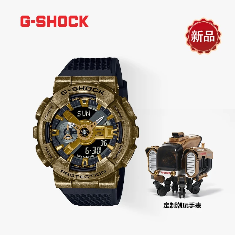 Casio/卡西欧手表男G-SHOCK时间战士系列潮流运动男表GM-110VG/VB