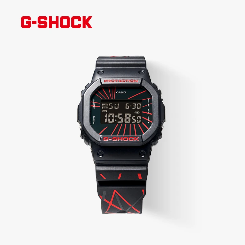 Casio/卡西欧手表男【射线派对】G-SHOCK运动防水腕表DW-5600KUA22