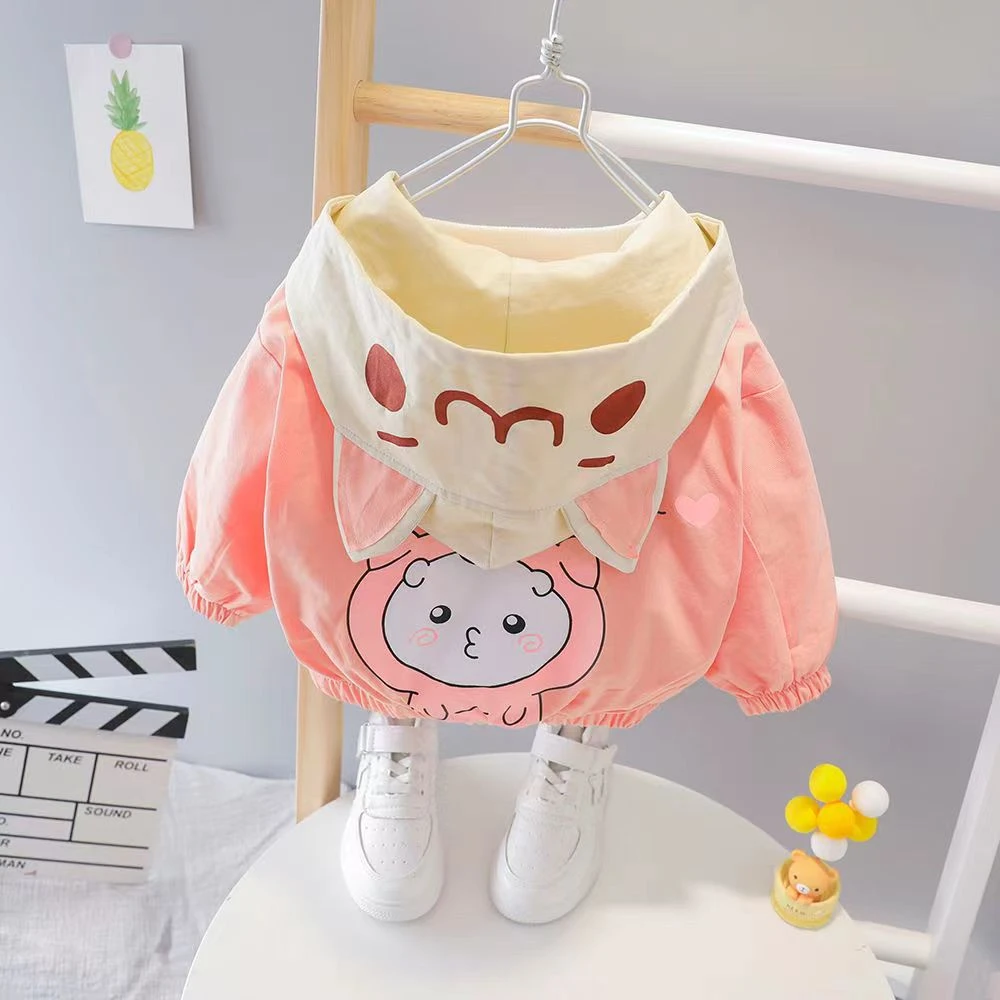 男女宝宝2024新款通穿外套春季洋气百搭0-5岁春款小童洋气春装