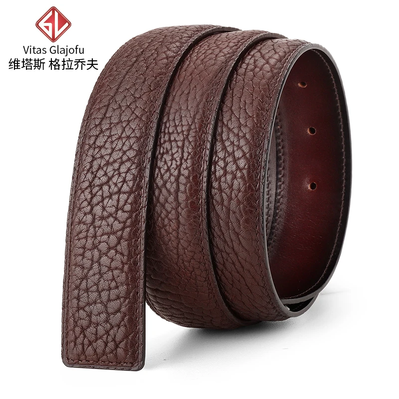 高档非洲进口头层牛皮带男款真皮擦色工艺腰带真牛皮皮带裤腰带