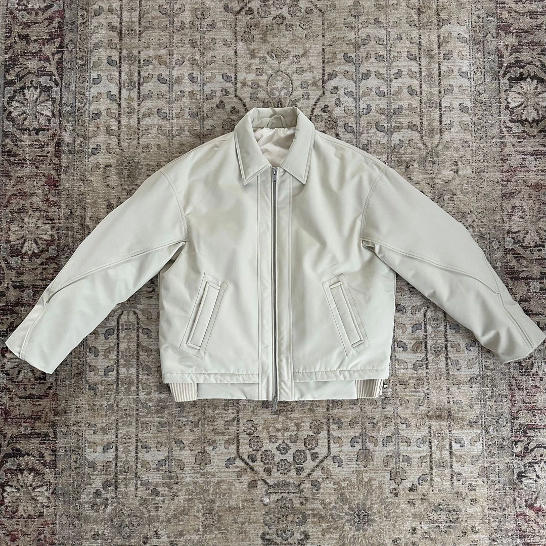 SEVEN KIKI 24科技强三防面料Nick collar短宽夹克羽绒服 24057