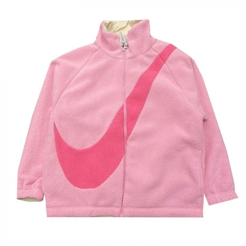 NIKE/耐克女子冬季立领大勾保暖运动休闲夹克外套FV8443-662时尚