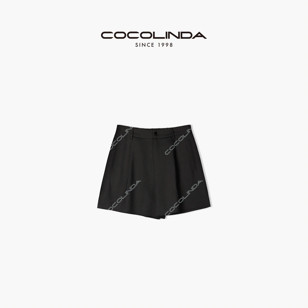 【COCOLINDA/LD】琳达推荐 百搭凉爽短裤 P754-1西装显瘦时尚夏季