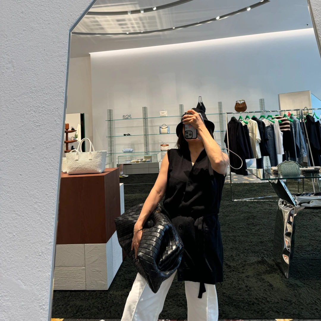 COCOLINDA 14针 莱赛尔丝质系带马甲背心裙S2044