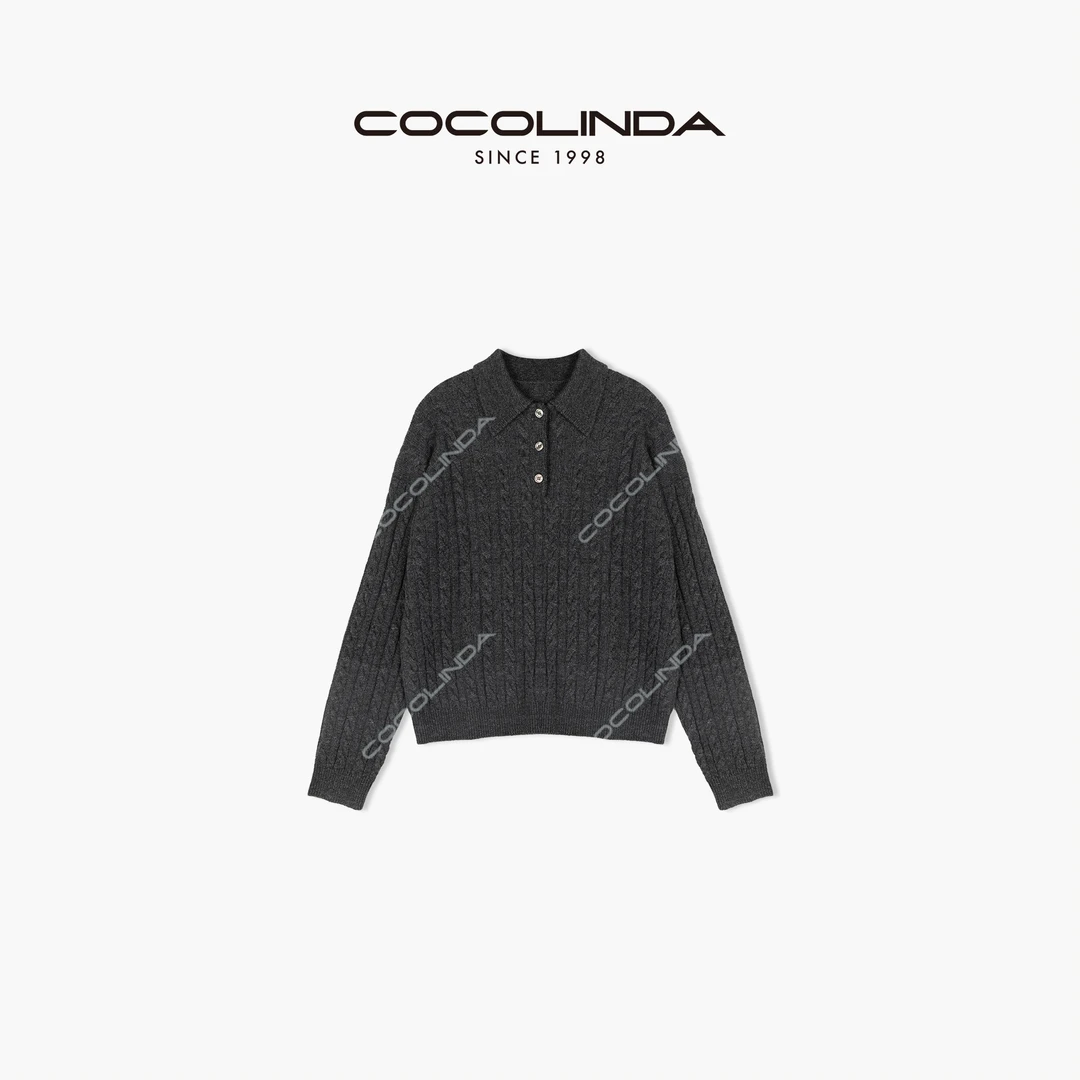 COCOLINDAPOLO针织套头毛衣毛衫S2356