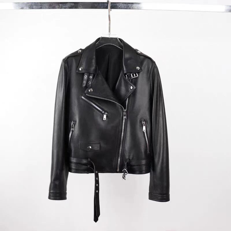 女士皮衣时尚外套气质休闲（瑕疵款价格链接实物以直播间为准）