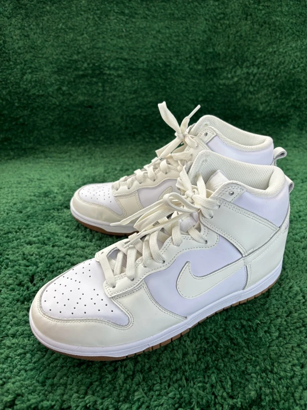 39码 全新试穿 米白色dunk 板鞋 高帮 无盒