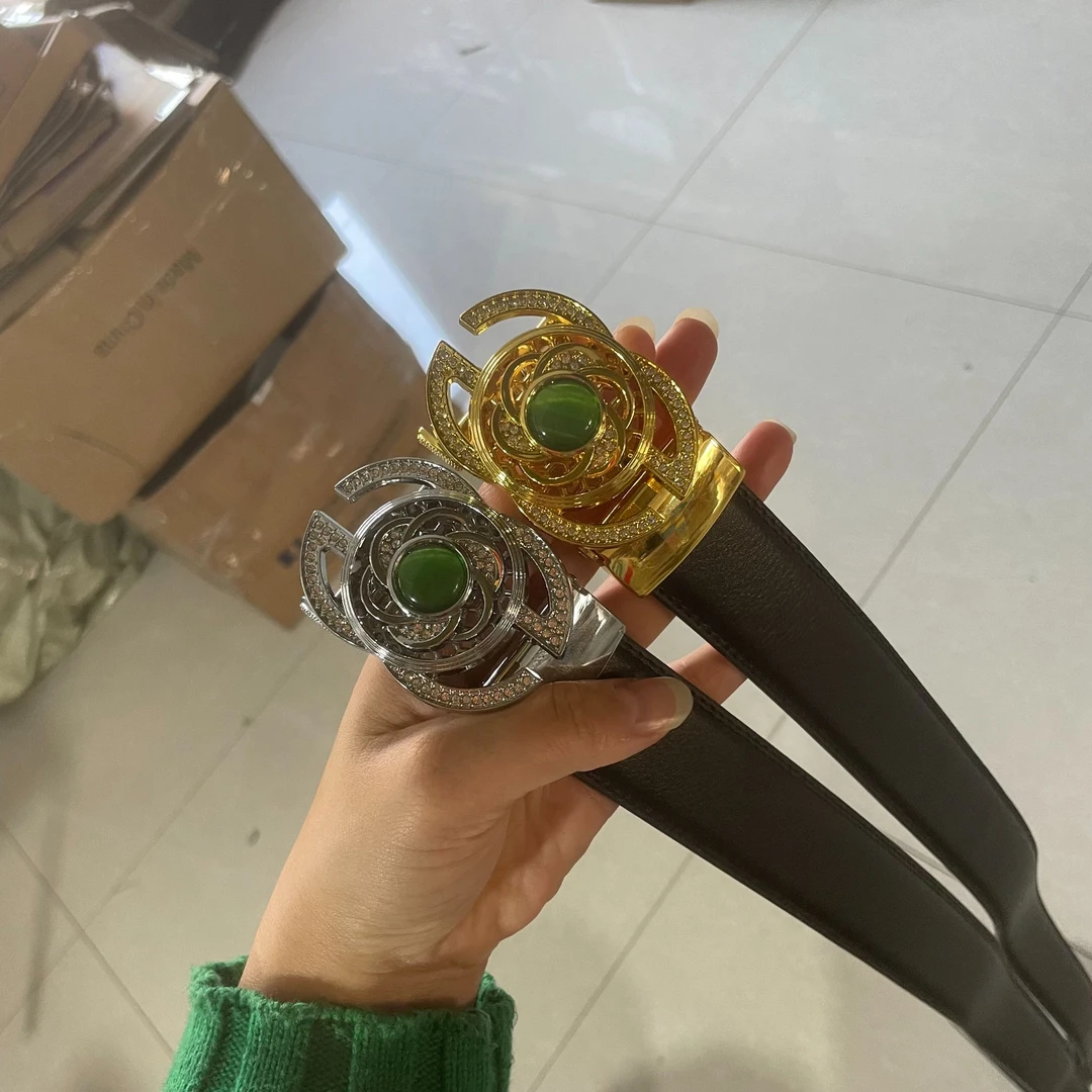 特价时来运转自动扣皮带买皮带送扣头34宽度皮带时尚腰带