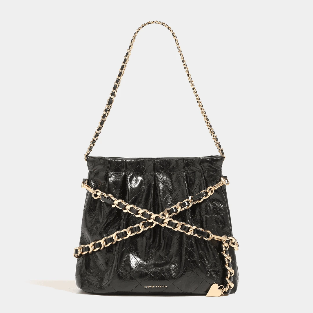 CLEVER&KETCH轻奢子母链条包女2025新款单肩斜挎流浪包时尚包包