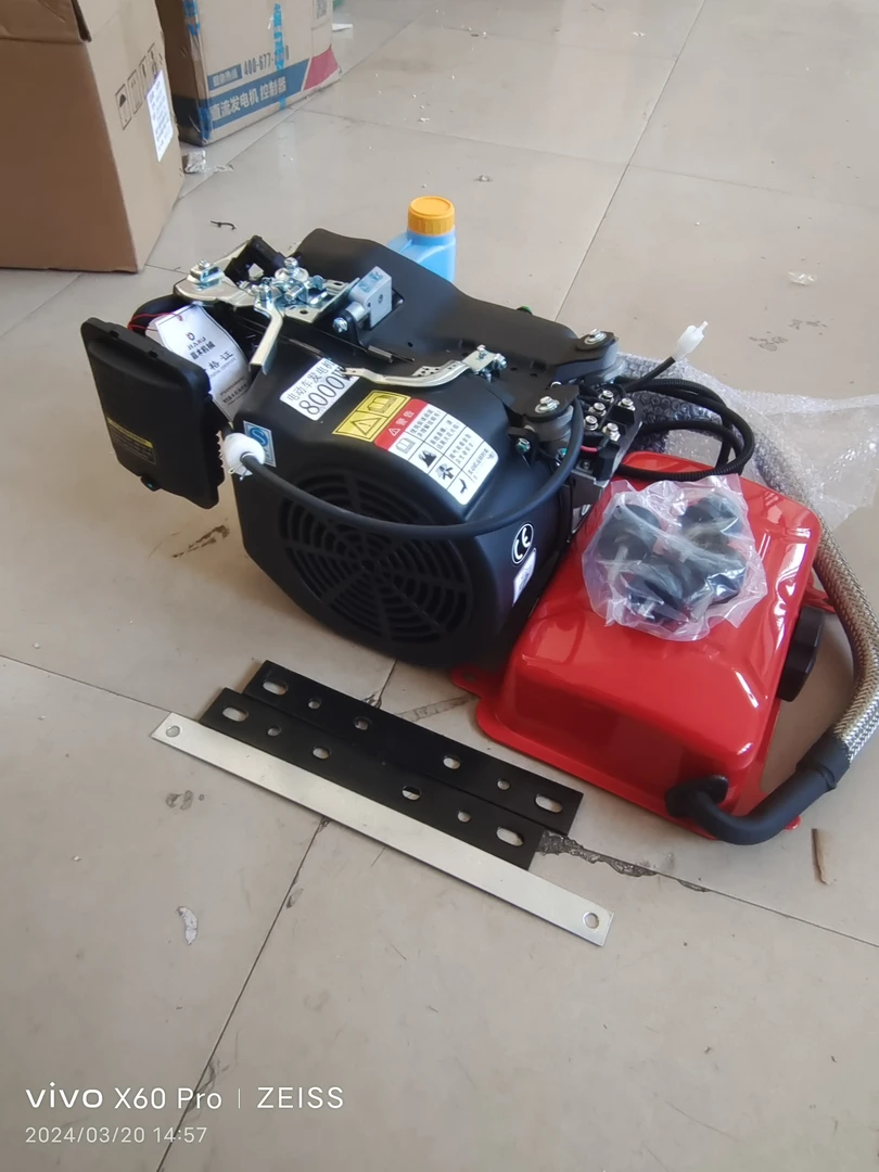 手动油门5kW发电机48V至72V通用。