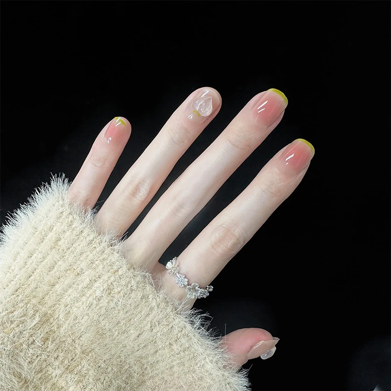 （短款）美甲假指甲美甲贴片美甲片可拆卸指甲片指甲贴穿戴式美甲