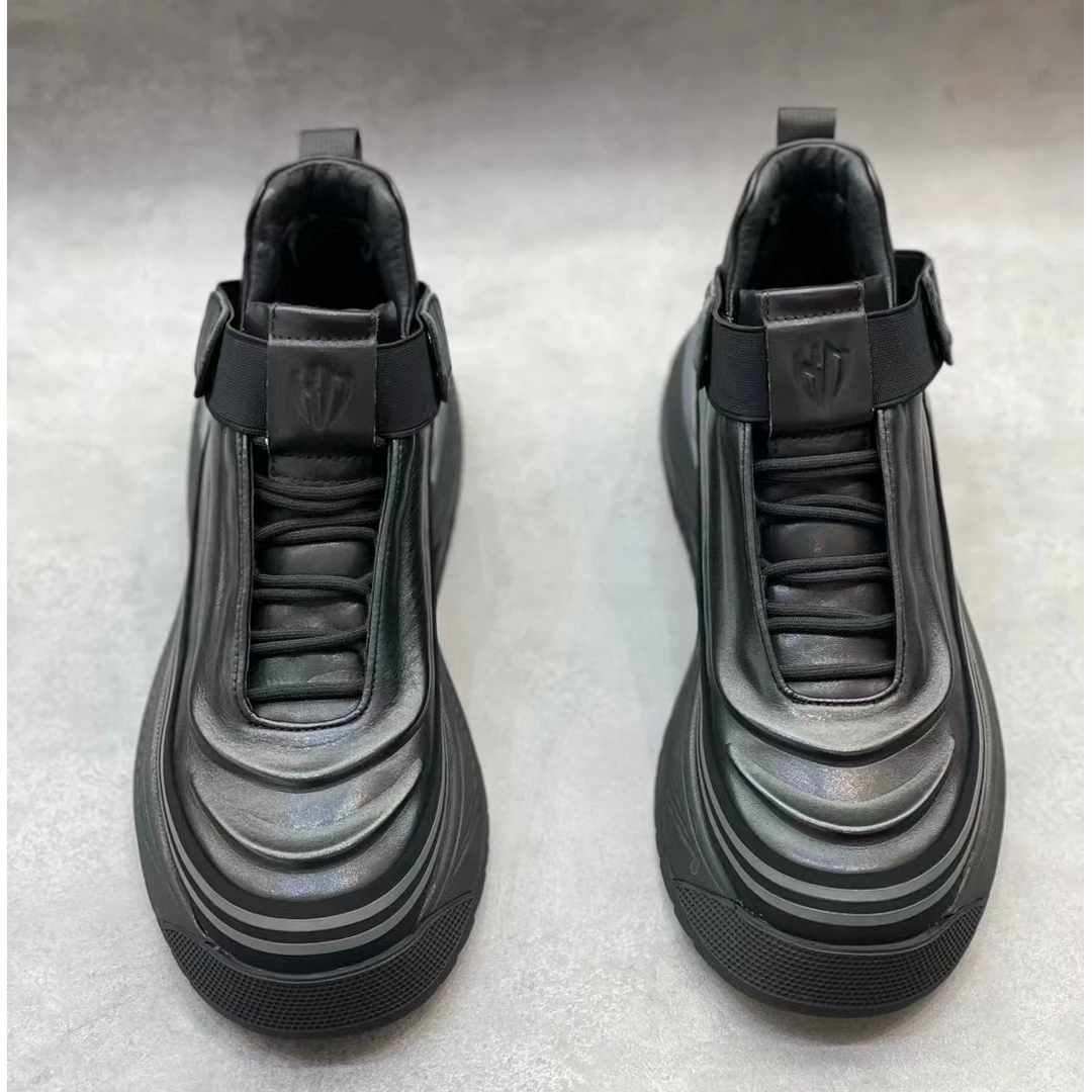 9188-1秋冬新品轻奢男士加绒厚底增高男士时尚百搭舒适透气男鞋