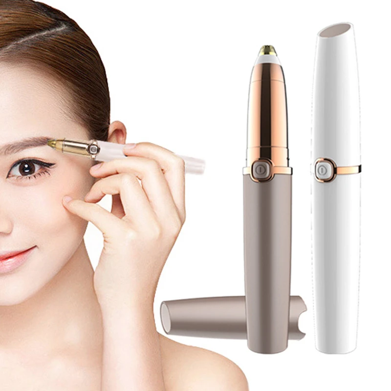 QSXM/轻松下眉仙居修眉刀神器女刮眉刀毛充电式修眉笔初学者家用