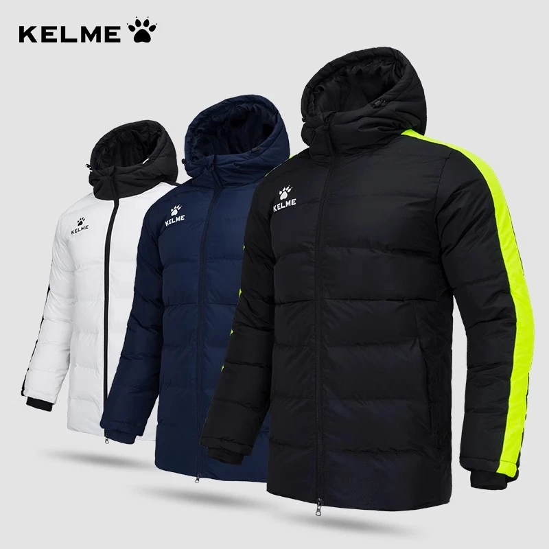 KELME/卡尔美棉服男 冬季新款2023新款 连帽棉衣百搭潮流冬季棉袄