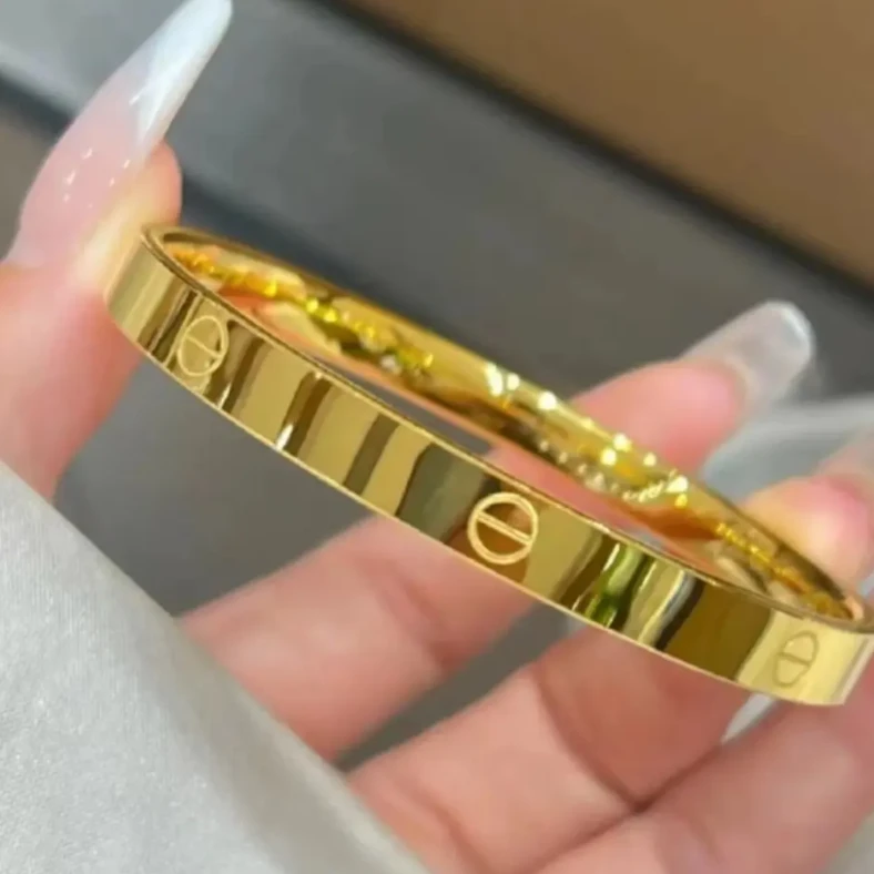 合金手镯 合金材质【一字光面手镯】气质轻奢时尚百搭简约经典精美