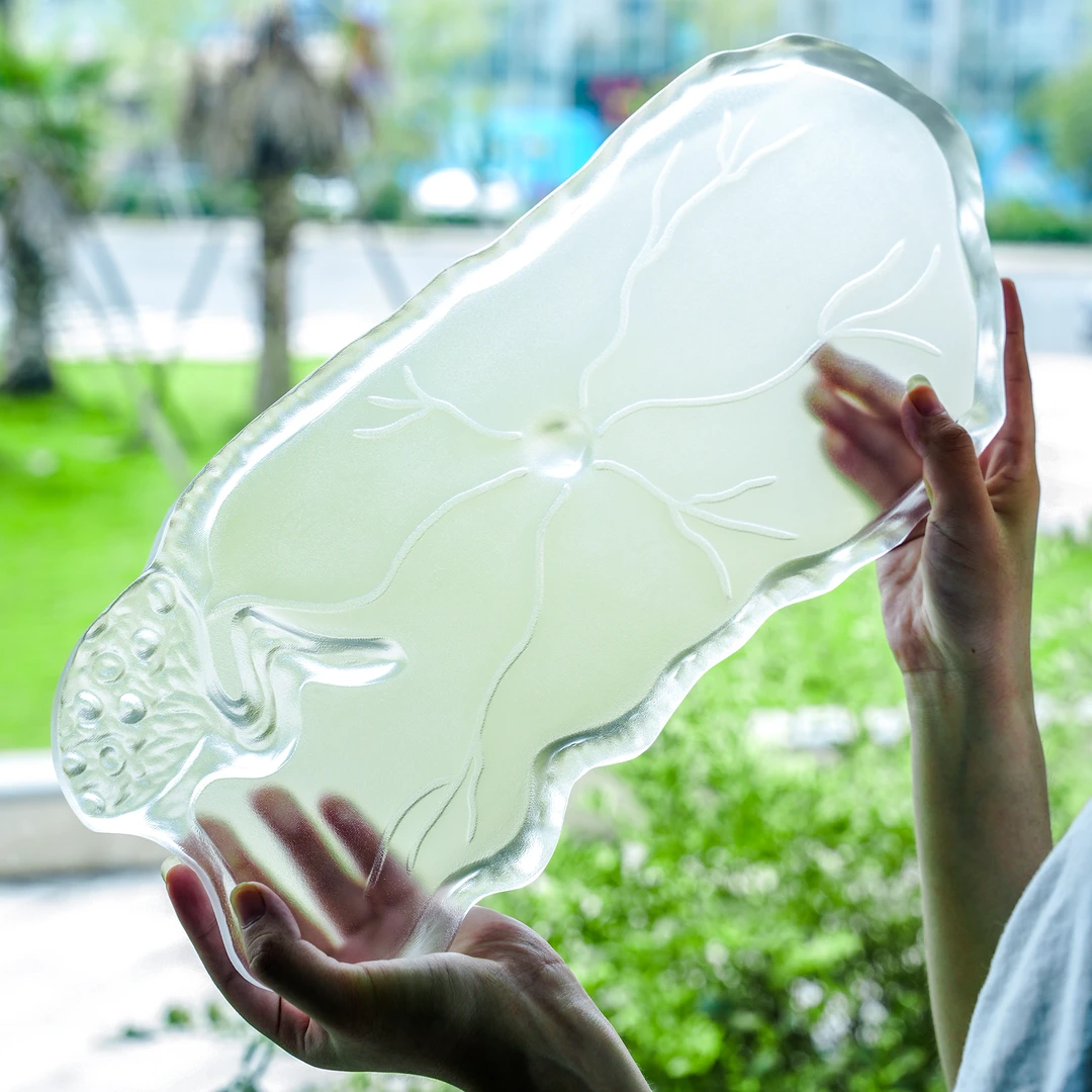 小荷露莲古法琉璃手工干泡盘茶道简约创意