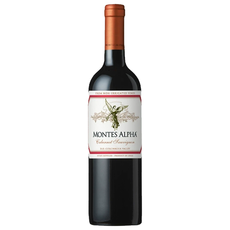Montes/蒙特斯欧法赤霞珠红葡萄酒 智利原瓶装进口 750ml