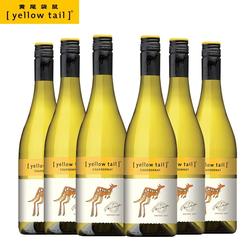 黄尾袋鼠世界系列霞多丽白葡萄酒750ml*6