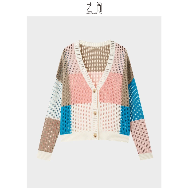 【芝阁羊绒】新款羊绒衫开衫羊绒W237A51003