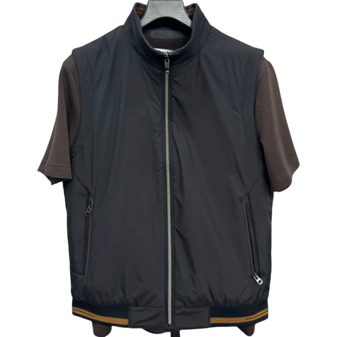 88-1029男士立领马甲时尚潮流百马甲