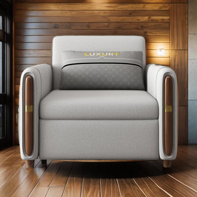 椅子简易午休床午睡床客厅家用简约阳台两用双人沙发一体小户型